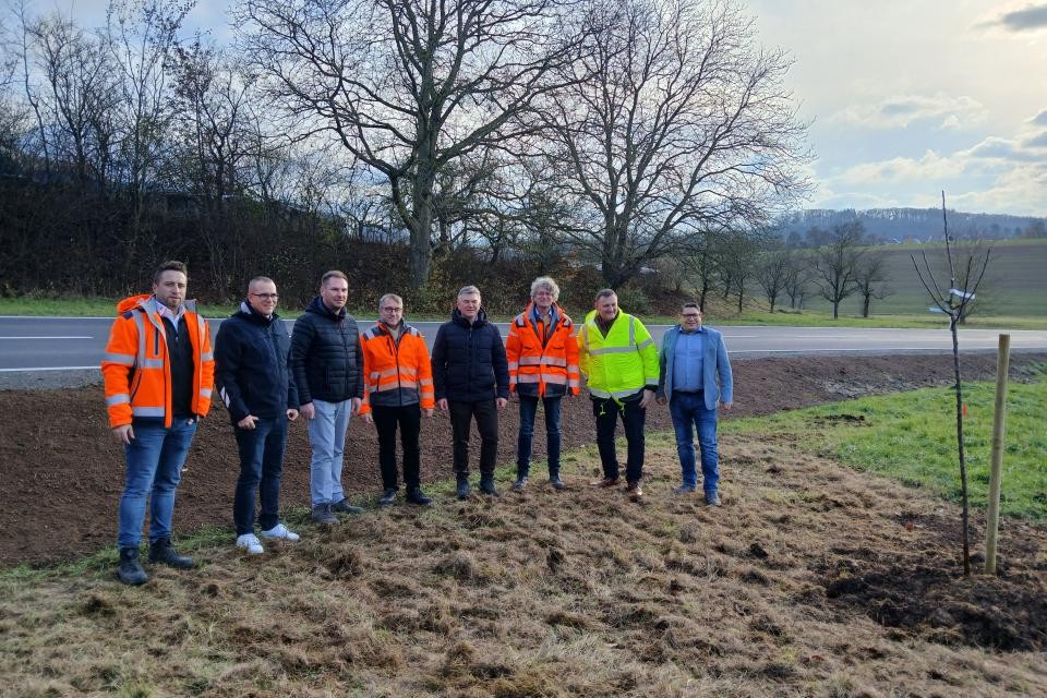 Einweihung Straße Dimbach