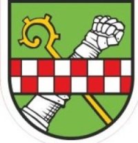 Das Schöntaler Wappen hat einen grünen Hintergrund. Darauf sieht man einen goldenen Krummstab überkreuzt mit einer silbernen Eisenfaust. Durch die Mitte des Wappen und die Kreuzung des Stabs und der Faust  ist ein Balken der doppelreihig in rot und weiß durchgezogen ist.