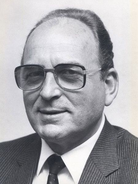 Fotografie schwarz-weiß: Dr. Franz Anton Susset, ehemaliger Landrat