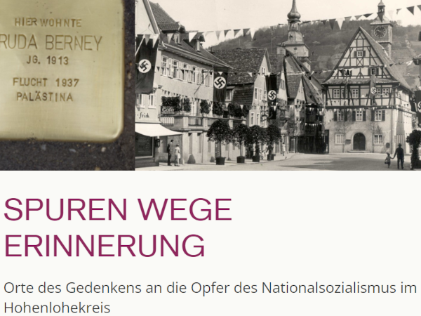 Schwarz-weiß Fotografie: Synagoge Künzelsau